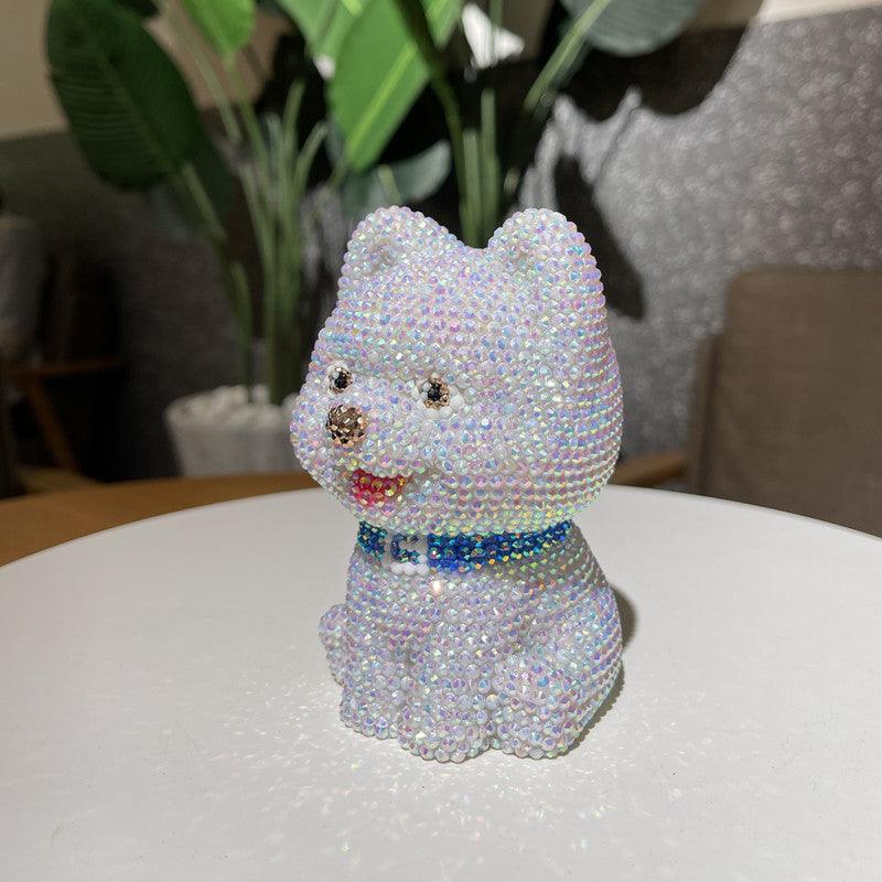 11cm high DIY kitten and puppy (with glue tools)