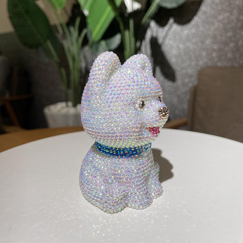 11cm high DIY kitten and puppy (with glue tools)