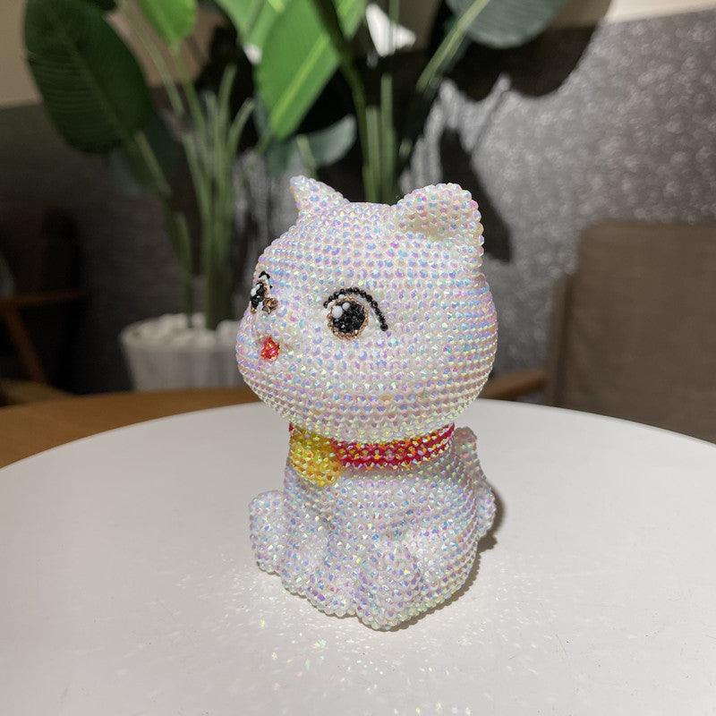 11cm high DIY kitten and puppy (with glue tools)