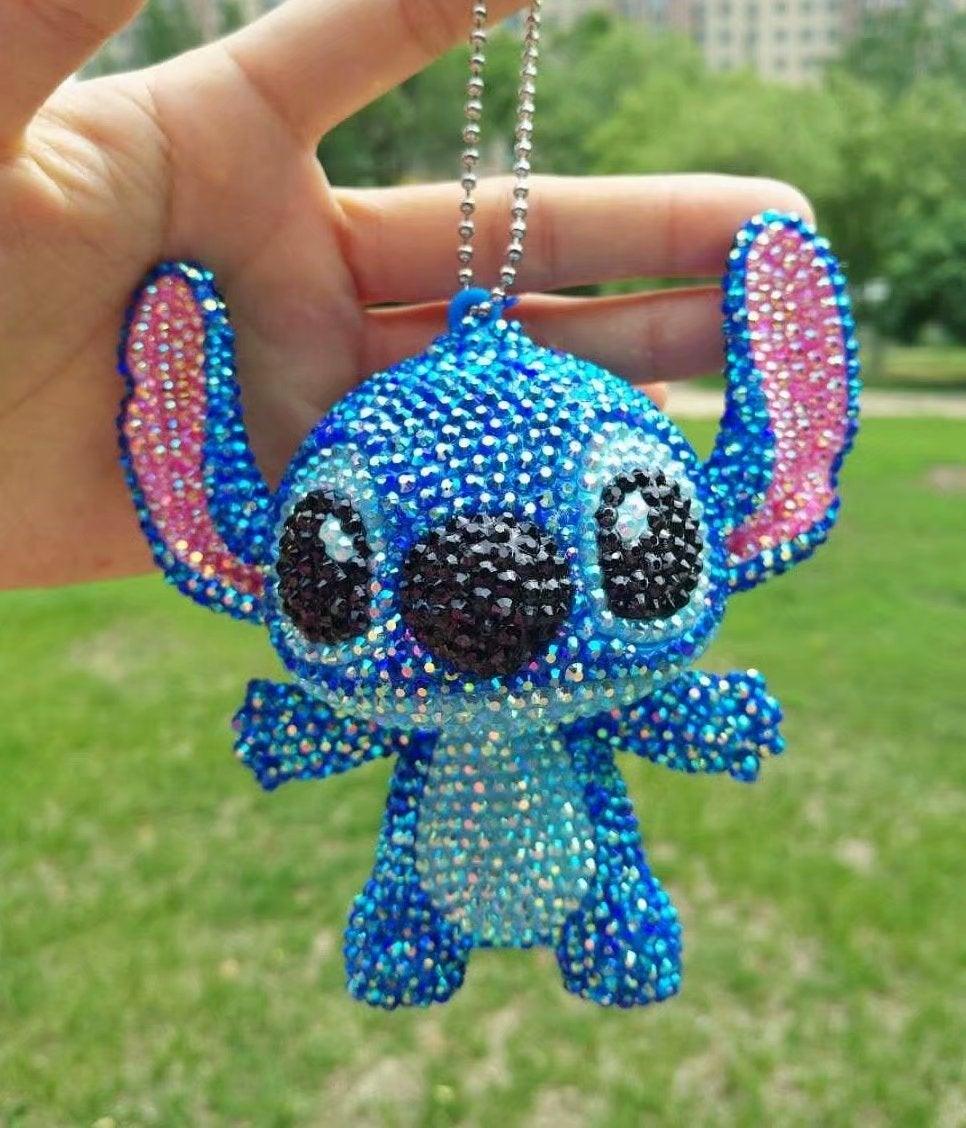 11cm high DIY Stitch Keychain  (with glue tools)