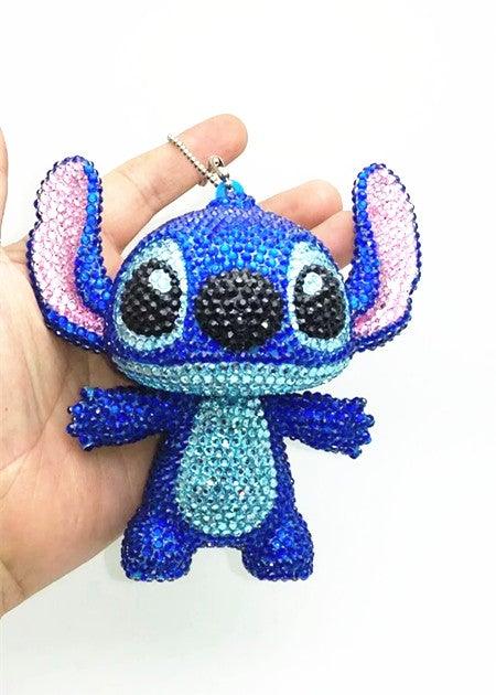11cm high DIY Stitch Keychain  (with glue tools)
