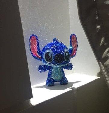 11cm high DIY Stitch Keychain  (with glue tools)