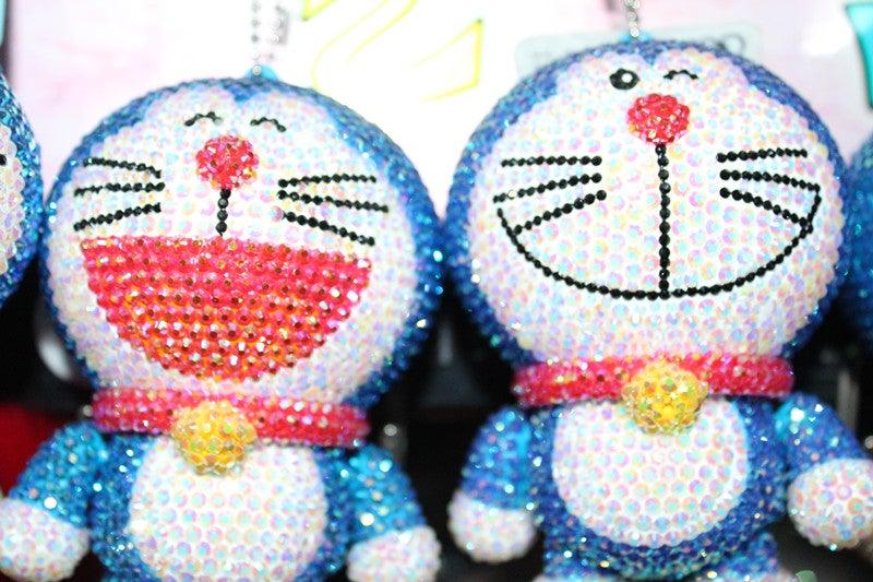 13cm high DIY Doraemon Keychain  (with glue tools)