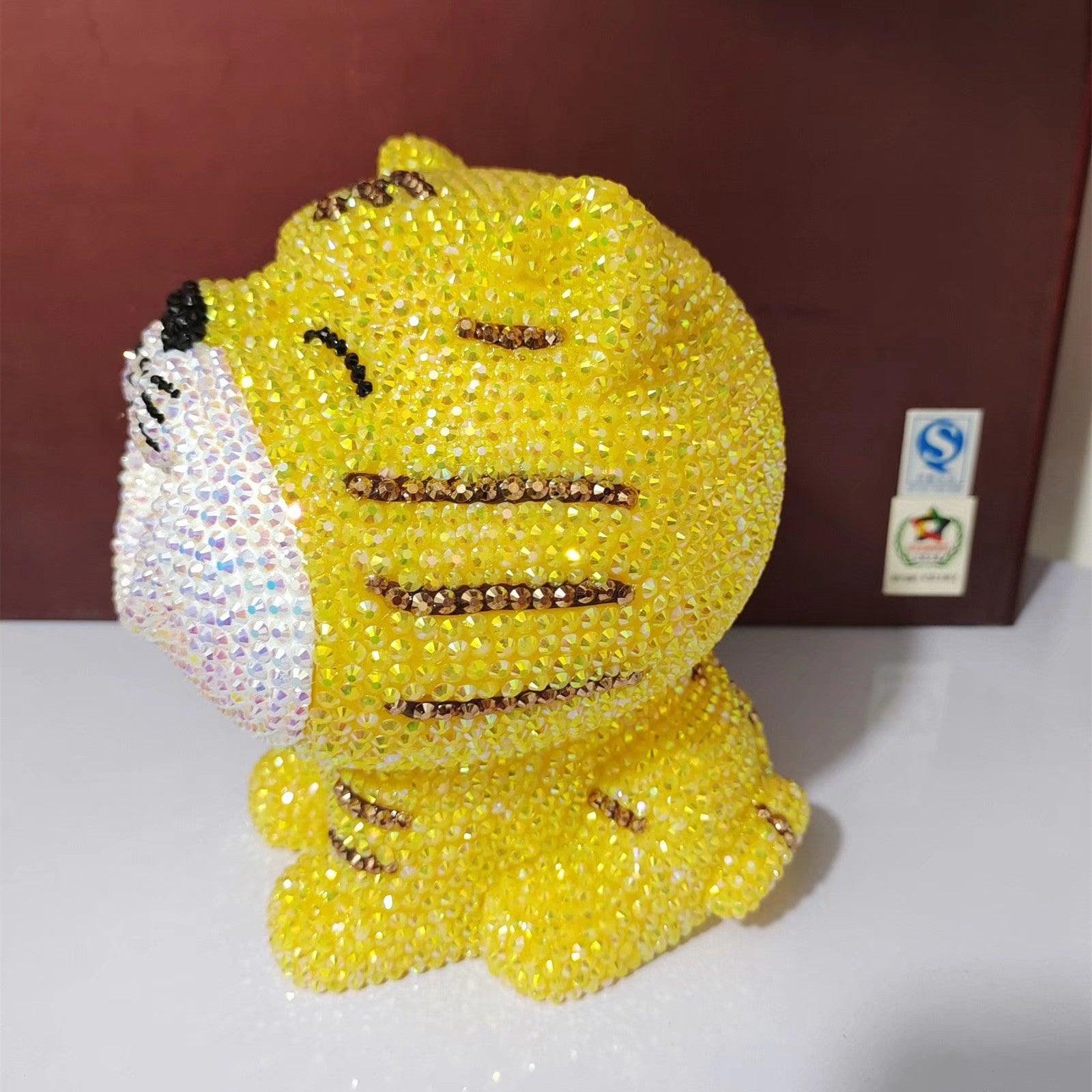 16cm DIY Cute tiger (with glue tools)